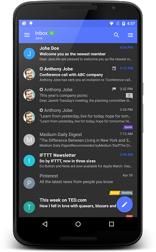 nine email app review