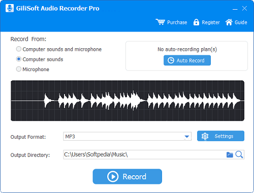 downloading GiliSoft Audio Recorder Pro 11.7